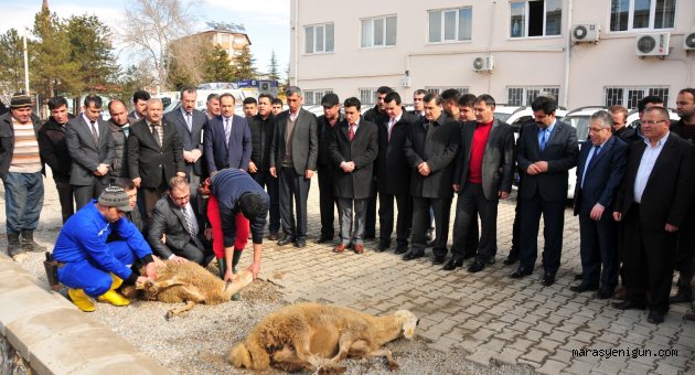 19 Yeni Araç Afşin’e Hizmet Verecek