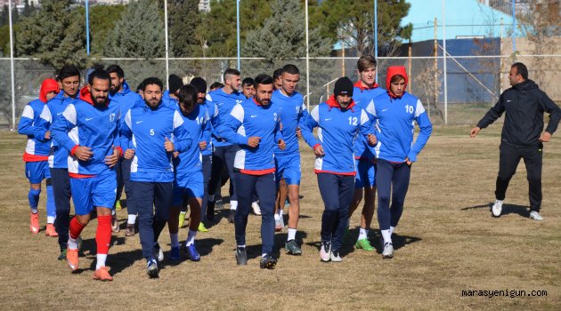 1920 Maraşspor Dsi Maçı Hazırlıklarına Devam Ediyor
