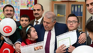 Başkan Mahçiçek: “Melek Çocukların Karne Sevincine Ortak Olduk”