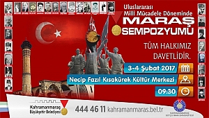 Maraş Sempozyumu 7 Salonda 23 Oturumla Gerçekleştirilecek