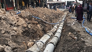 Tarihi Demirciler Çarşısının Altyapısı Yenilendi