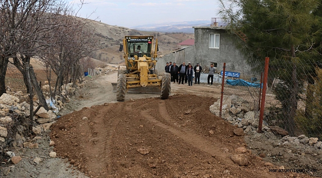 BAŞKAN BOZDAĞ; “MAHALLELERİMİZDE YOL ÇALIŞMALARI ARALIKSIZ DEVAM EDİYOR”