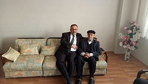 BAŞKAN GÜVEN’DEN ÇAT KAPI EV ZİYARETLERİ…