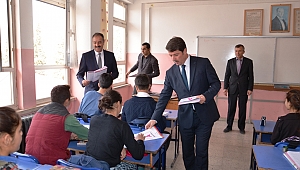 BAŞKAN OKUMUŞ'TAN TEOG ÖĞRENCİLERİNE TAM DESTEK