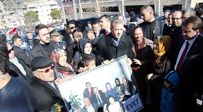 CUMHURBAŞKANI ERDOĞAN KAHRAMANMARAŞ'TA