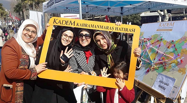 KADEM STANDINDA AY YILDIZLI İSTİKLAL KINASINA BÜYÜK İLGİ