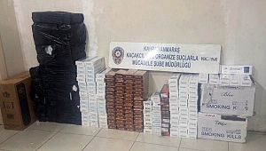 KAHRAMANMARAŞ’TA 4 BİN PAKET KAÇAK SİGARA ELE GEÇİRİLDİ
