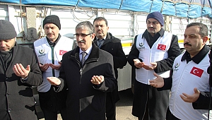 Kahramanmaraş’tan Suriye’ye 5 Tır Yardım