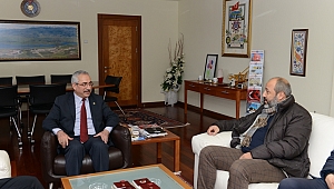 KAHRAMANMARAŞSPOR YÖNETİCİLERİ, REKTÖR DEVECİ’Yİ ZİYARET ETTİ