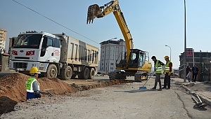 KASKİ, KAHRAMANMARAŞ’I ALTYAPI AĞI İLE ÖRMEYE DEVAM EDİYOR