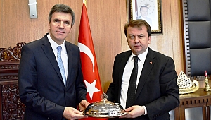 MAKEDONYALI MÜSTEŞAR ŞEHABİ’DEN ERKOÇ’ A ZİYARET