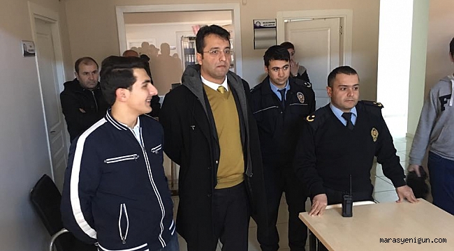 ÖZEL FİNAL LİSESİNDEN POLİSİMİZE ANLAMLI ZİYARET