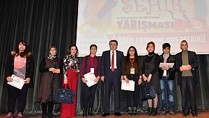 RESİM VE ŞİİR YARIŞMASI ÖDÜLLERİ DAĞITILDI