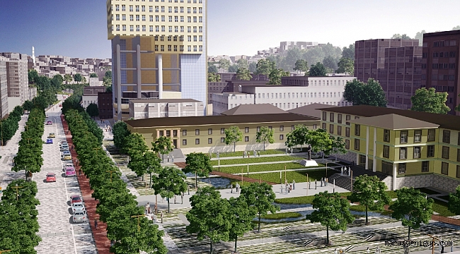TRABZON CADDESİ YAYALAŞTIRILIYOR