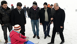 Yedikuyular'da Kar Şenliği Başlıyor