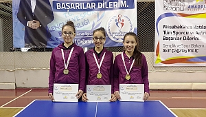 ANALİG MASA TENİSİNDE YILDIZ KIZLARIMIZ FİNALDE