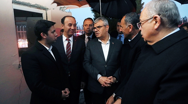 BAŞBAKAN YARDIMCISI KAYNAK; DEPREM BÖLGESİ ADIYAMAN’DA
