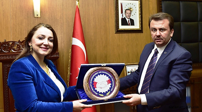 BAŞKAN ATASOY, KAHRAMANMARAŞ’TA TEMASLARDA BULUNDU