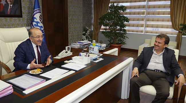 BAŞKAN ERKOÇ’TAN KARDEŞ ŞEHİR TRABZONA ZİYARET