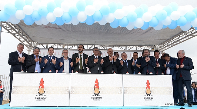 BAŞKAN MAHÇİÇEK; KAHRAMANMARAŞ’I VE ONİKİŞUBAT’I DAHA YAŞANILABİLİR, MODEL VE MODERN BİR İLÇE YAPACAĞIZ
