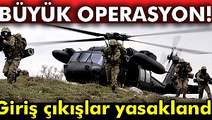 Bingöl'de terör operasyonu, 3 bölgede sokağa çıkma yasağı kararı alındı