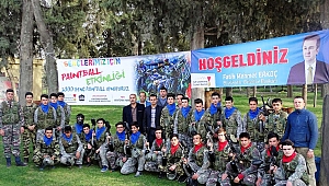 BÜYÜKŞEHİR’DEN PAİNTBALL ETKİNLİĞİ