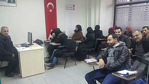 BÜYÜKŞEHİR’DEN SURİYELİLERE TÜRKÇE DİL KURSU