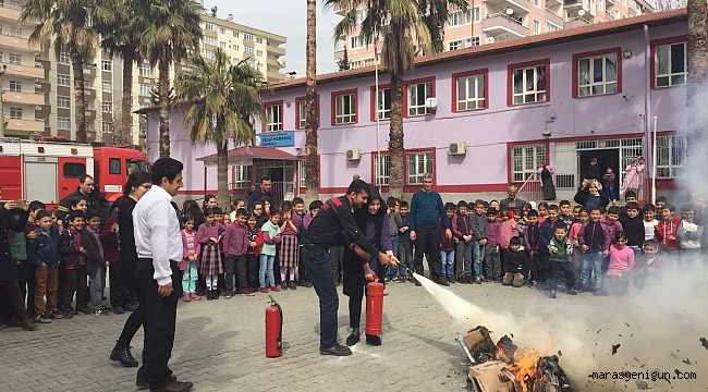 BÜYÜKŞEHİR İTFAİYESİ EĞİTİM VE TATBİKATLARA HIZ KESMEDEN DEVAM EDİYOR