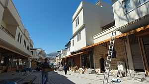 DEMİRCİLER ÇARŞISINDA RESTORASYONDA SONA GELİNDİ