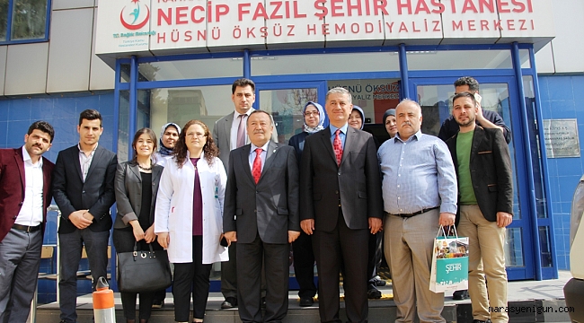 DÜNYA BÖBREK GÜNÜNDE HASTALAR UNUTULMADI
