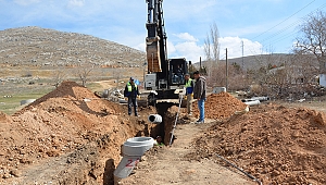 ELBİSTAN’DA ALTYAPI YATIRIMLARI HIZ KESMİYOR