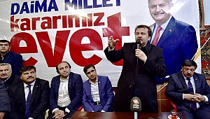 ERKOÇ ; EKİNÖZÜ’NDE VATANDAŞARLA BİR ARAYA GELDİ.