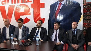 İL BAŞKANI ÖZDEMİR; EKİNÖZÜ 'NDE REFERANDUM ÇALIŞMALARINI SÜRDÜRÜYOR