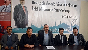 KAHRAMANMARAŞ BBP'DE REFERANDUM GERGİNLİĞİ