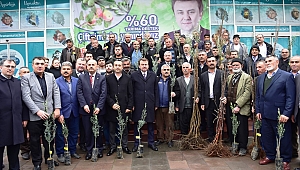 KAHRAMANMARAŞ’TA ÇİFTÇİYE FİDAN DESTEĞİ