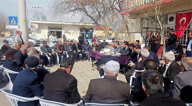 KAYMAKAM AKKOYUN’DAN İKİ MAHALLEDE HALK BULUŞMASI