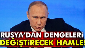 Moskova dengeleri değiştiriyor!