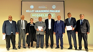 MUHTARLARA SERTİFİKALARI VERİLDİ