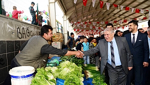 PİRİ REİS SEMT PAZARI HİZMETE AÇILDI