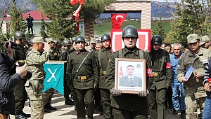 ŞEHİT UZMAN ÇAVUŞ SON YOLCULUĞUNA UĞURLANDI