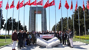 SÜTÇÜ İMAM’IN TORUNLARI ÇANAKKALE’DEN DÖNDÜ