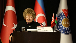 TÜRKLERİN HANIM ABLASI HALİLOVA, KSÜ’DE HOCALI SOYKIRIMI’NI ANLATTI