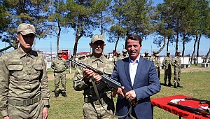 TÜRKOĞLU'NDA KÖY KORUYUCULARI YEMİN ETTİ