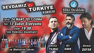 ÜLKÜ OCAKLARINDAN DEV KONSER!
