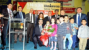 8. ULUSLAR ARASI SATRANÇ TURNUVASI BAŞLADI