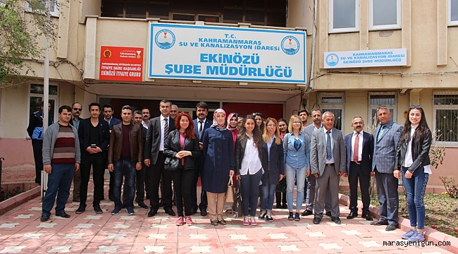 ADAY ÖĞRETMENLERDEN EKİNÖZÜ BELEDİYESİNE ZİYARET