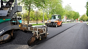 ADNAN MENDERES BULVARI ASFALTLANIYOR