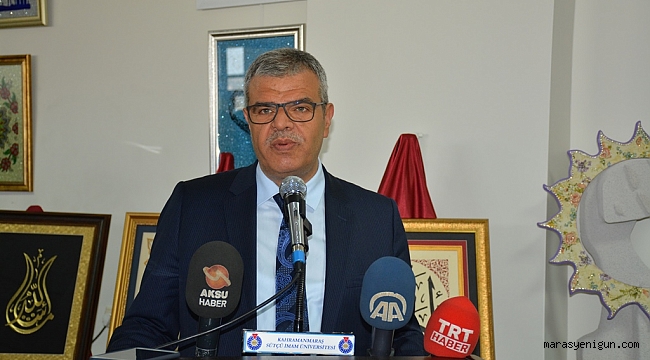 BAŞBAKAN YARDIMCISI KAYNAK, KSÜ’DE SERGİ AÇILIŞINA KATILDI