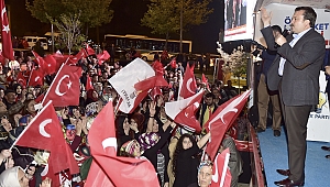 BAŞKAN ERKOÇ; AZİZ HEMŞEHRİLERİMİZE TEŞEKKÜR EDİYORUM.