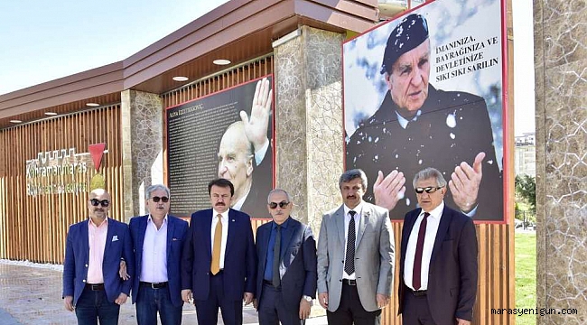 BAŞKAN ERKOÇ ALİYA İZZETBEGOVİÇ PARKI’NDA